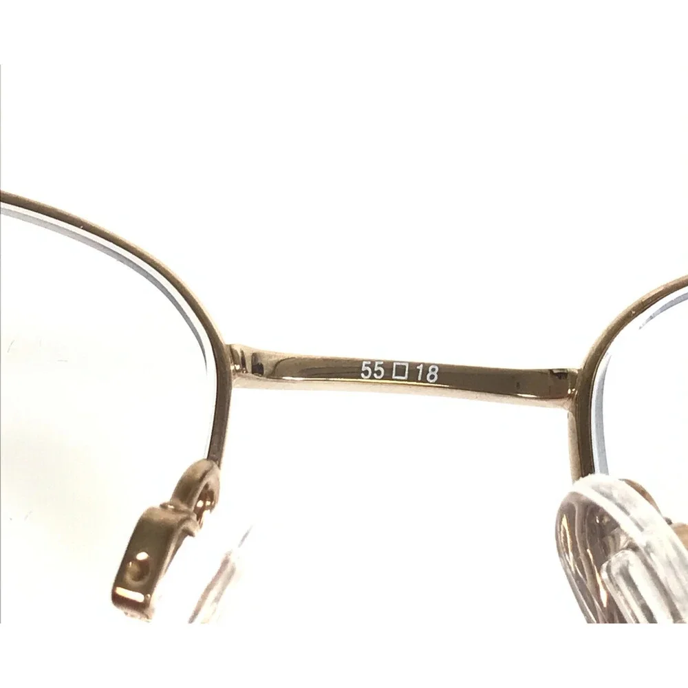 Charmant Eyeglasses Frames CH8172 GP Polished Gold Rectangle 55-18-145